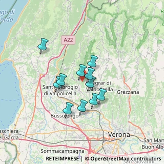 Mappa Via Vaio, 37022 Fumane VR, Italia (5.08818)