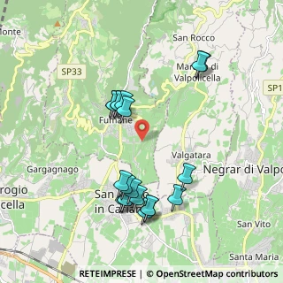 Mappa Via Vaio, 37022 Fumane VR, Italia (1.8875)