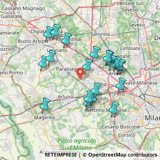 Mappa M.se, 20010 Pogliano Milanese MI, Italia (7.3415)
