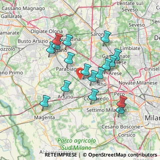 Mappa M.se, 20010 Pogliano Milanese MI, Italia (6.73706)