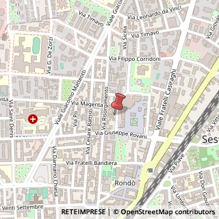 Mappa Via Nazario Sauro, 35, 20099 Sesto San Giovanni, Milano (Lombardia)