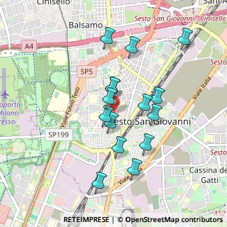 Mappa Via Risorgimento, 20099 Sesto San Giovanni MI, Italia (0.81667)