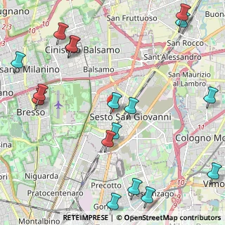 Mappa Via Risorgimento, 20099 Sesto San Giovanni MI, Italia (2.91529)