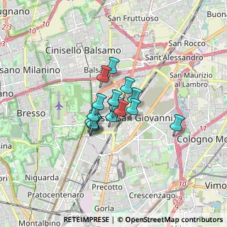 Mappa Via Nazario Sauro, 20099 Sesto San Giovanni MI, Italia (0.9125)
