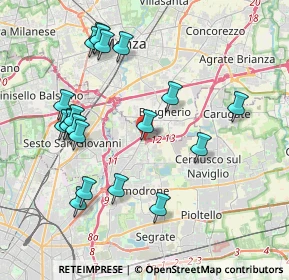 Mappa Via Tolmezzo, 20093 Cologno Monzese MI, Italia (4.175)