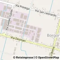 Map Borgoricco