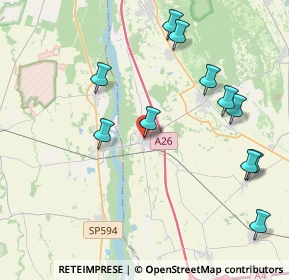 Mappa Via Dante, 28064 Carpignano Sesia NO, Italia (4.49)