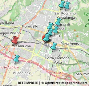 Mappa Piazza della Repubblica, 25126 Brescia BS, Italia (1.48571)