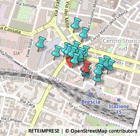 Mappa Piazza della Repubblica, 25122 Brescia BS, Italia (0.138)