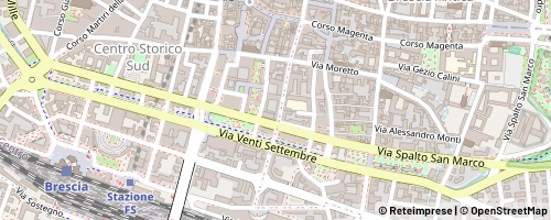 Mappa Brescia
