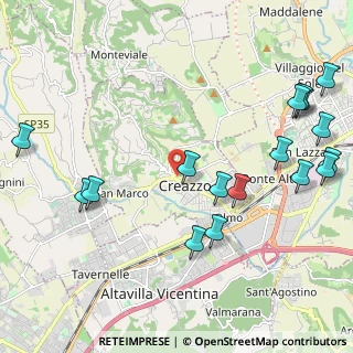 Mappa Viale Risorgimento, 36051 Creazzo VI, Italia (2.66059)