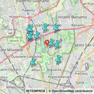 Mappa Via Seveso, 20091 Bresso MI, Italia (1.53636)