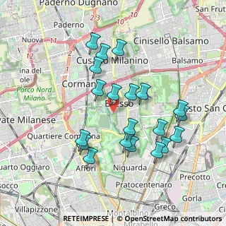 Mappa Via Seveso, 20091 Bresso MI, Italia (1.7955)