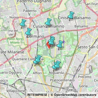 Mappa Via Seveso, 20091 Bresso MI, Italia (1.73091)