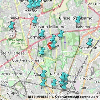 Mappa Via Seveso, 20091 Bresso MI, Italia (2.7215)