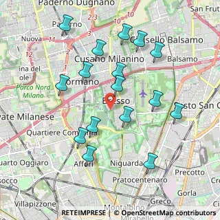 Mappa Via Seveso, 20091 Bresso MI, Italia (1.97938)