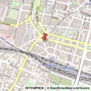 Mappa Viale della Stazione,  23, 25122 Brescia, Brescia (Lombardia)