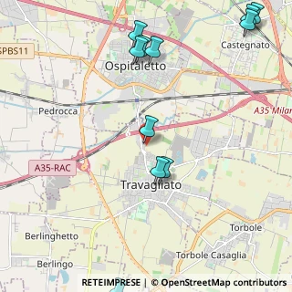 Mappa Via Santella Valverde, 25039 Travagliato BS, Italia (2.77727)