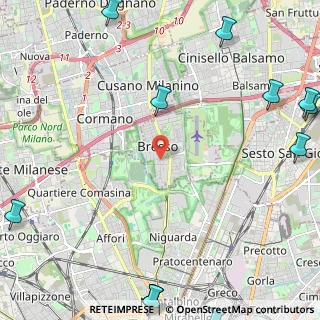 Mappa Vicolo Isetta, 20091 Bresso MI, Italia (3.7625)