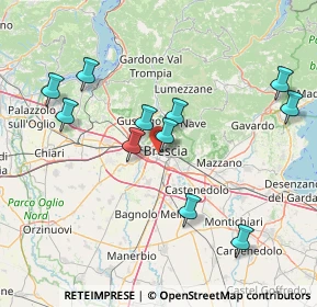 Mappa Via Dalmazia, 25126 Brescia BS, Italia (15.41727)