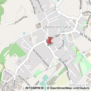 Mappa Via Giuseppe Mazzini,  8, 25121 Botticino, Brescia (Lombardia)