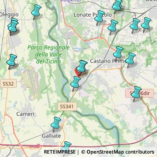 Mappa Via Giuseppe Mazzini, 20029 Turbigo MI, Italia (6.39)