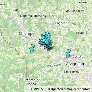 Mappa SP43, 36072 Chiampo VI, Italia (0.5115)