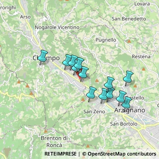 Mappa SP43, 36072 Chiampo VI, Italia (1.49923)
