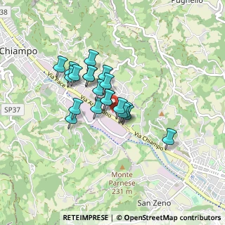 Mappa SP43, 36072 Chiampo VI, Italia (0.617)
