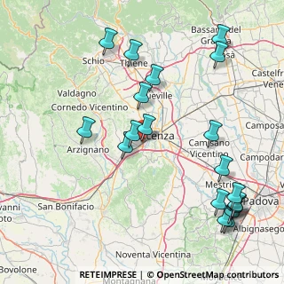 Mappa Strada Regionale 11 Fronte Civico, 36100 Vicenza VI, Italia (20.086)