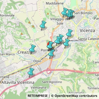 Mappa Strada Regionale 11 Fronte Civico, 36100 Vicenza VI, Italia (1.74643)