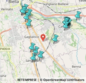 Mappa Via dal Mosso, 13894 Gaglianico BI, Italia (2.3085)