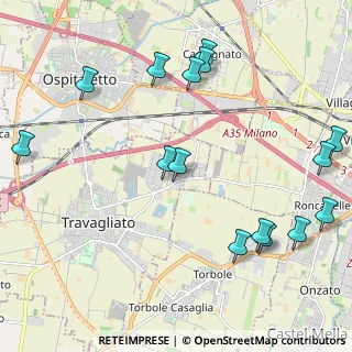 Mappa Via della Scienza, 25039 Travagliato BS, Italia (2.60133)