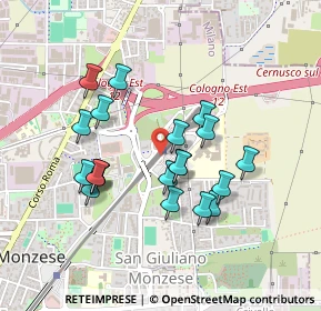 Mappa Cologno Nord, 20093 Cologno Monzese MI, Italia (0.4005)