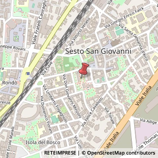 Mappa Piazza Resistenza, 30, 20099 Sesto San Giovanni, Milano (Lombardia)