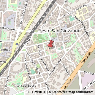 Mappa Piazza della Resistenza, 16, 20099 Sesto San Giovanni, Milano (Lombardia)
