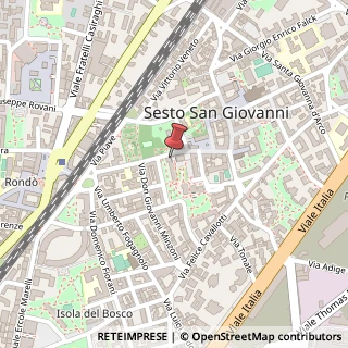 Mappa Via Cesare da Sesto, 106, 20099 Sesto San Giovanni, Milano (Lombardia)