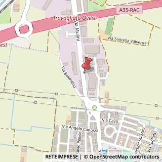 Mappa Via Mulini, 74, 25039 Travagliato, Brescia (Lombardia)