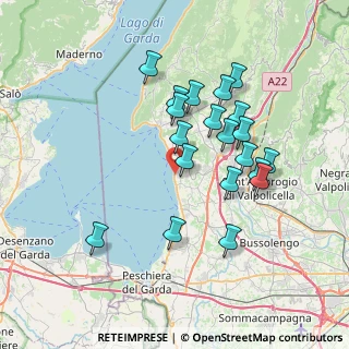 Mappa Passeggio della Pua, 37011 Bardolino VR, Italia (6.6895)