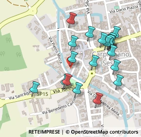 Mappa Piazzale Italia, 28064 Carpignano Sesia NO, Italia (0.242)