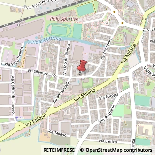 Mappa Via Silvio Pellico, 22, 25032 Chiari, Brescia (Lombardia)