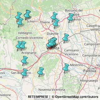Mappa Via Bruno Viola, 36100 Vicenza VI, Italia (17.35444)