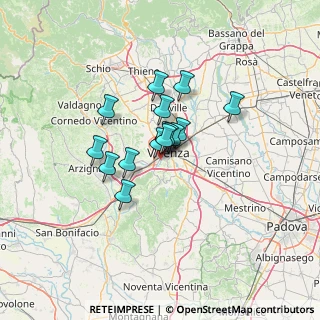 Mappa Via Bruno Viola, 36100 Vicenza VI, Italia (8.33)
