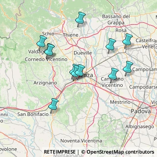 Mappa Via Bruno Viola, 36100 Vicenza VI, Italia (14.72917)