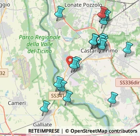 Mappa Via Donizetti, 20029 Turbigo MI, Italia (4.1875)