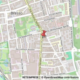 Mappa Via Vittorio Veneto, 79, 20091 Bresso, Milano (Lombardia)