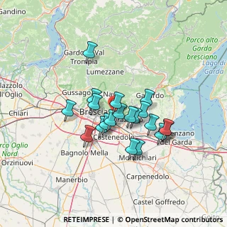 Mappa Via Gioacchino Rossini, 25082 Botticino BS, Italia (10.4945)