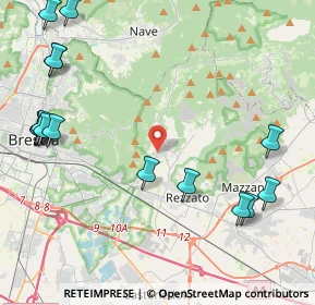 Mappa Via Gioacchino Rossini, 25082 Botticino BS, Italia (5.68125)