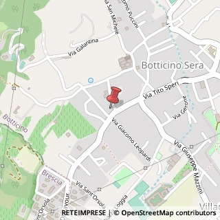 Mappa Via Cavour, 28, 25082 Botticino, Brescia (Lombardia)