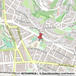 Mappa Via Daniele Comboni, 4, 25123 Brescia, Brescia (Lombardia)